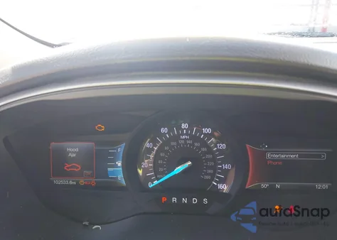 2018 Ford Fusion Se из США, поврежденный, VIN 3FA6P0HD7JR200877